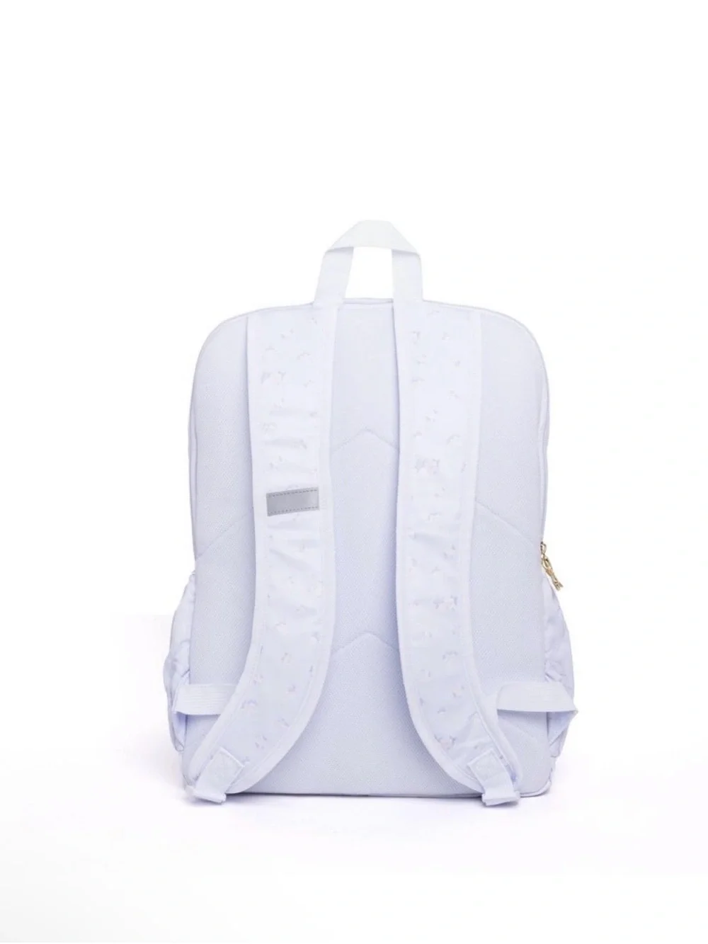LoveShackFancy Lavender Quilted Kids Backpack with Bow Charm